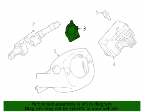 Steering Angle Sensor Nissan Sentra 20-24