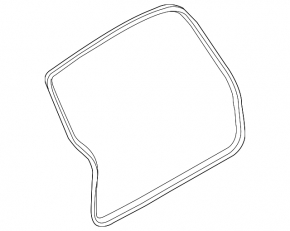 Rubber seal for the trunk door BMW X5 F15 14-18