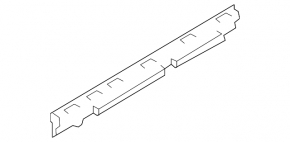 Left center threshold bracket for BMW X2 F39 18-23