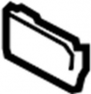 Plug towing hook front bumper Infiniti G35 4d 06-07 structure