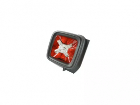 Right lamp Jeep Renegade 15-23 prerest black frame, broken frame