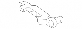 Front bumper mount left Honda CRV 17-22 AVTM