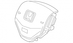 Airbag in steering wheel driver Honda HR-V 16-22