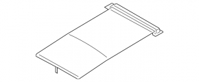 Panoramic blind Hyundai Santa FE 19-23 beige