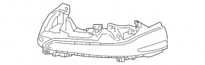 Left side mirror turn signal repeater Lexus LX 22-26