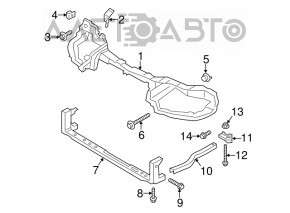 TV bar upper Ford C-max MK2 13-18