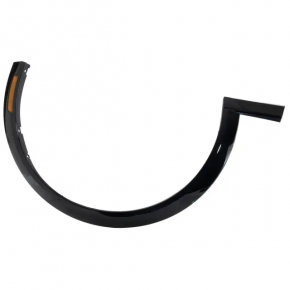 Front right fender arch trim Ford Mustang Mach-E 21-23 black gloss with reflector