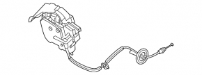Rear left door lock Ford Mustang Mach-E 21-23