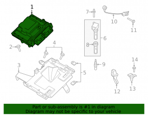 Ford Explorer 20-23 2.3T Engine Computer ECU