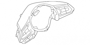 Mazda CX-9 steering wheel controls 16-21