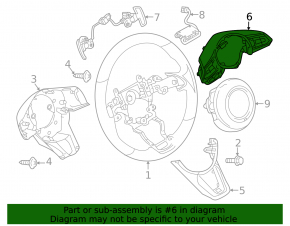 Mazda CX-9 steering wheel controls 16-21