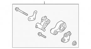 Right engine mount for Mazda CX-9 16-21