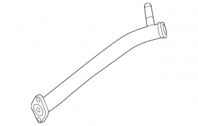 Cooling pipe metal Mitsubishi Outlander Sport ASX 10- 2.0 type 1