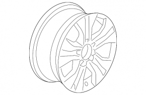 Set of 4 R17 x 7J 5*114.3 wheels for Honda Accord 2013-2015
