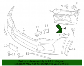 Front bumper mount, left upper fender, BMW 5 Series G30 2017-2023. Bumper cover & trim, 2018-2020. Bumper cover & trim, 2021-22. Bumper cover & trim.