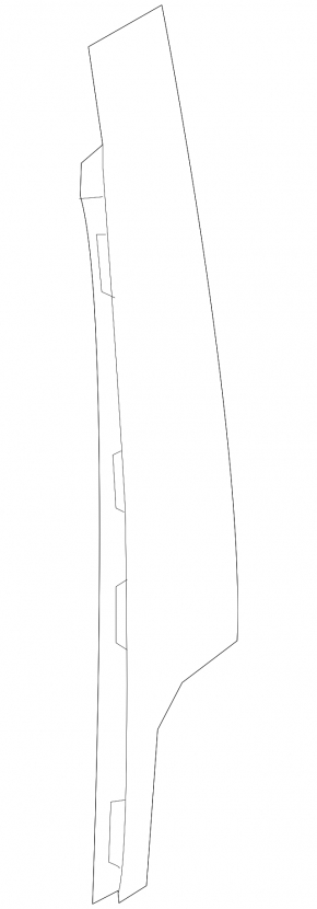 Door trim side front right Mini Cooper Countryman R60 10-16