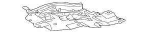 Right engine guard for Toyota Land Cruiser 2008-2021