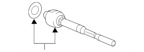 Steering rod left Acura MDX 14-20 CTR