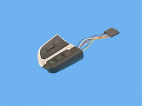 Steering wheel control buttons left Jeep Renegade 15-23 gray