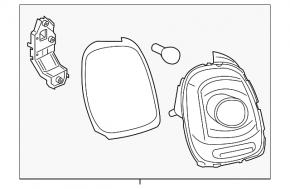 Left taillight Mini Cooper F56 3d 14-20 prerest LED