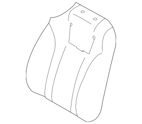 Driver's seat Subaru Outback 20-22 without airbag, cloth black, mechanical, for cleaning