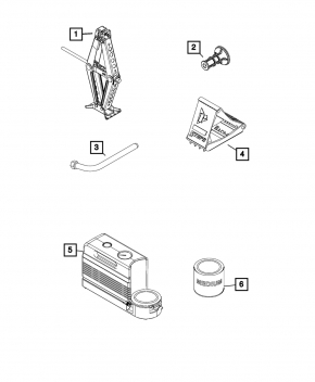 Jeep Renegade Spare Tire Mount 15-23