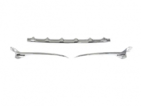 Jeep Grand Cherokee WL 22-26 Chrome Grille Molding Kit, Type 2