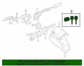 Toyota Sienna 11-16 key