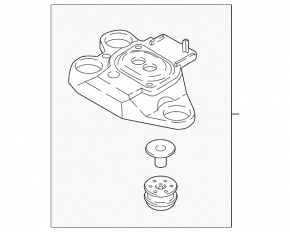 ABS bracket Audi Q5 80A 18-24