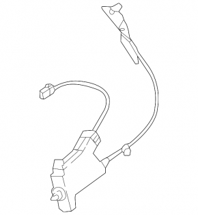 Kia Niro 17-19 HEV Fuel Door Lock
