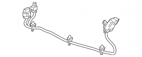 Chevrolet Malibu Ambient Air Temperature Sensor Wire 16-