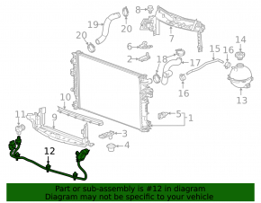 Chevrolet Malibu Ambient Air Temperature Sensor Wire 16-