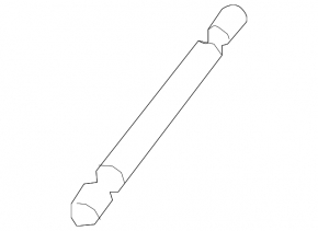 Left hood shock absorber for Porsche Cayenne 19-26