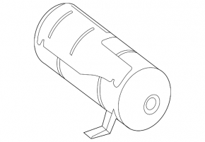 Air suspension receiver Mercedes GLS-class X166 13-19