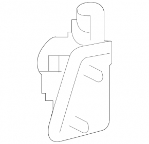 Upper rear right door hinge Mercedes W246 B250e 16-17