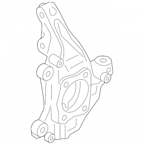 Lincoln MKZ 13-16 Front Left Axle