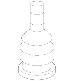 Front left ball joint Mercedes X164 GL W164 ML