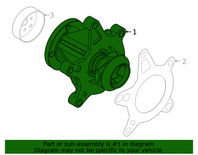 Water pump Hyundai Santa Fe 24-25 1.6