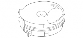 Subwoofer Nissan Rogue 17-20 Bose