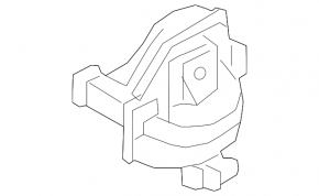 Right engine mount for Audi Q8 19-25 3.0T MHEV