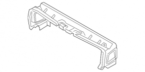 Upper radiator deflector BMW 7 G11 G12 21-22 B58, N63
