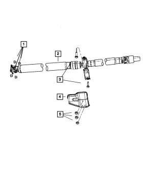 Driveshaft driveshaft Jeep Compass 11-16