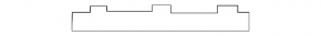 Insert in the side grille of the front bumper, right VW Jetta 16-18 USA Wolfsburg