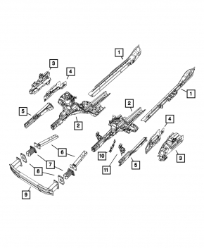 Front right quarter Fiat 500L 14-19