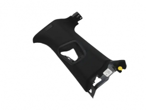 Right rear pillar trim panel in front of the window, Jeep Grand Cherokee WL 22-25, black cloth