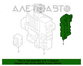 Underhood fuse box Kia Sorento 16-20