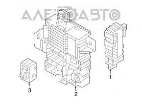 Underhood fuse box Kia Sorento 16-20