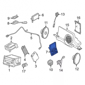 SOUND SYSTEM COMMUNICATION Lincoln MKZ 13-14