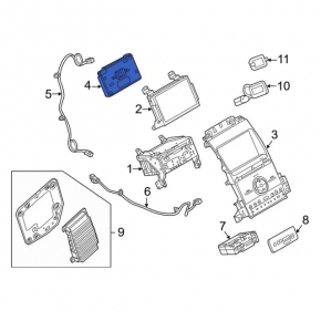 SOUND SYSTEM COMMUNICATION Lincoln MKZ 13-14