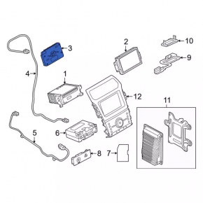 SOUND SYSTEM COMMUNICATION Lincoln MKZ 13-14